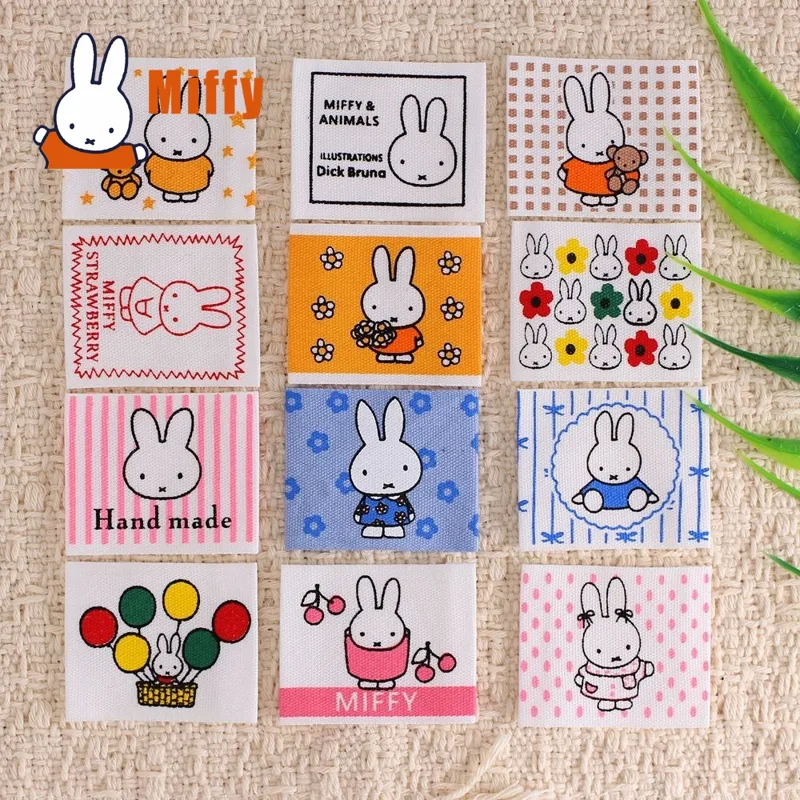 Embroidery Patch - Kawaii Miffy stoffen patch schattig konijn