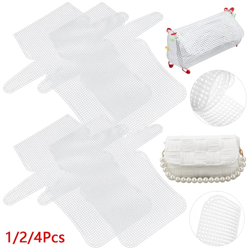 Embroidery Bag - 1-4 stuks plastic gaas canvas vellen