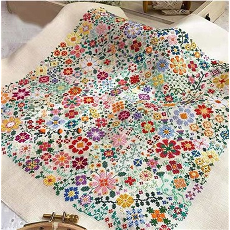 Embroidery Tas - 6702 DIY-borduurpakketten Kruissteekborduursets Draden World Of