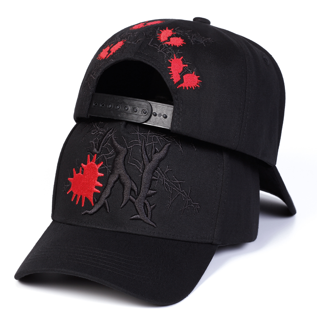 Embroidery Letter N - Unisex N Letter Borduurwerk Baseball Caps