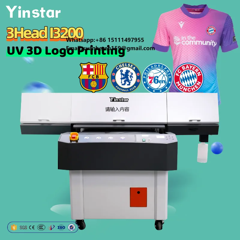 Embroidery Patch - Yinstar Custom TPU Patch Printer UV