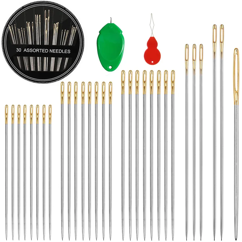 Embroidery Premium - 30 stuks/set Premium roestvrijstalen geassorteerde handborduurnaalden
