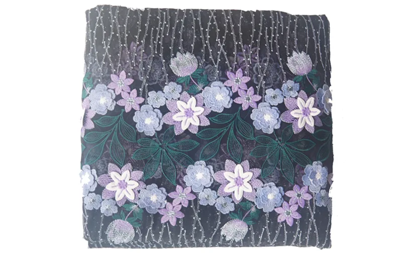 Embroidery Wedding - 1yard Hoge kwaliteit zacht scherm garen