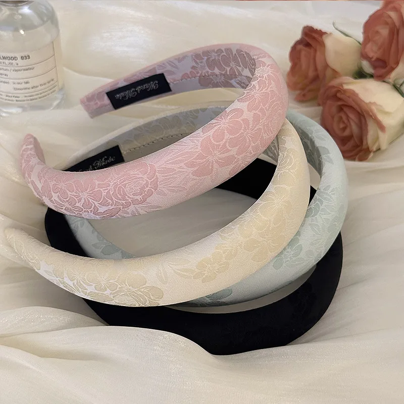 Embroidery Rose - Mode Vrouwen Borduurwerk Rose Bloem Spons