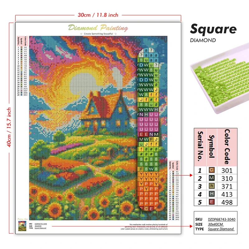 1pc frameloze cartoon zwarte k - Embroidery Gift Ideas recensie en prijs