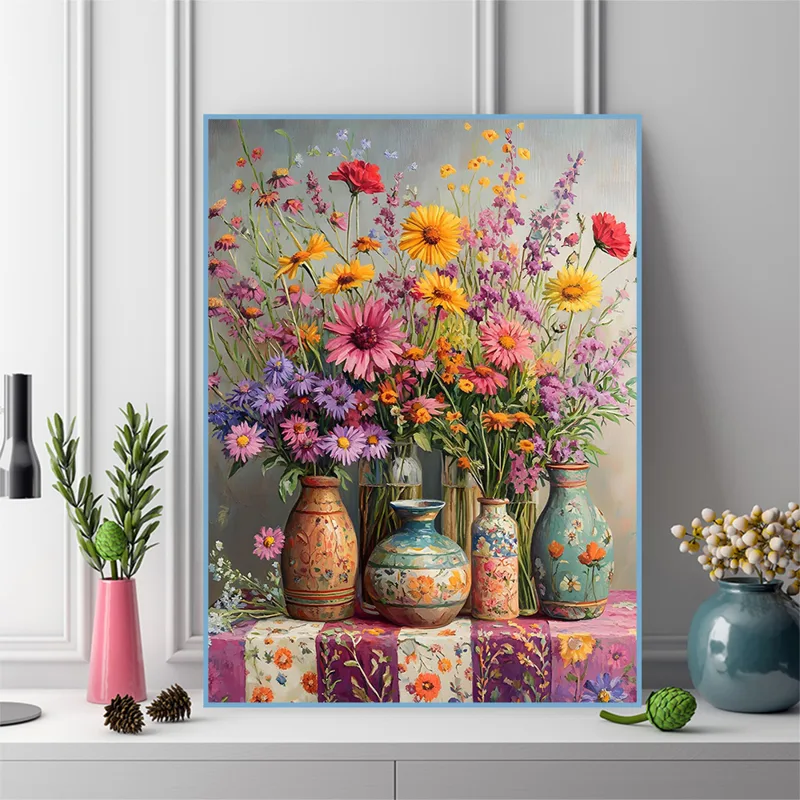 Momoart Nieuwe Collectie Diama - Embroidery Daisy Flower recensie en prijs