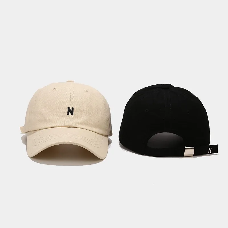 Katoenen baseballpet unisex le - Embroidery Letter N recensie en prijs