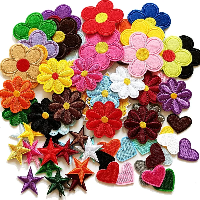 2-10 Stuks Bloem Opstrijkbare  - Embroidery Daisy Flower recensie en prijs