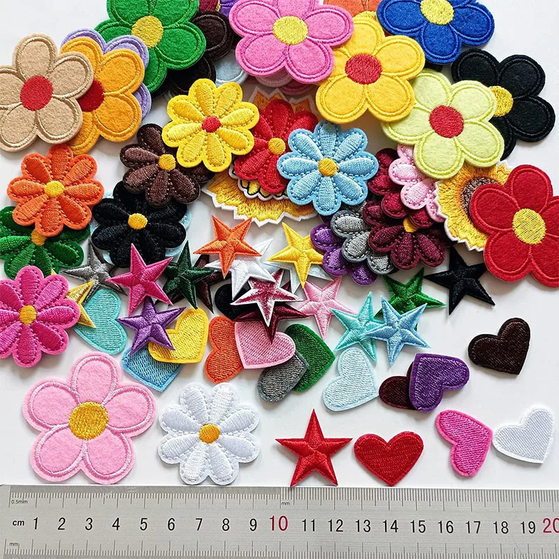 2-10 Stuks Bloem Opstrijkbare  - Embroidery Daisy Flower recensie en prijs