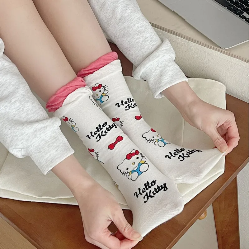 4 paar dames Sanrio Sweet Cart - Embroidery On Socks recensie en prijs