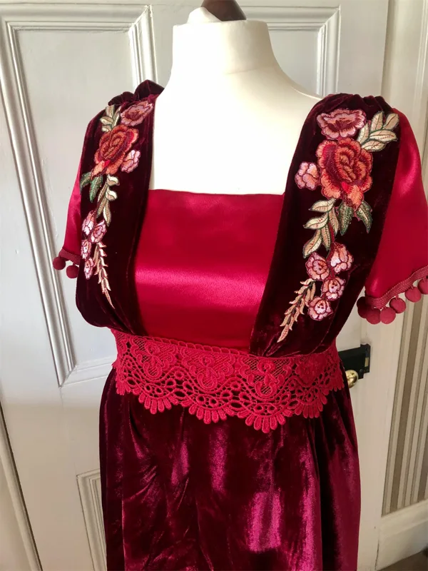 Victoriaanse Edwardiaanse Down - Embroidery Rose recensie en prijs