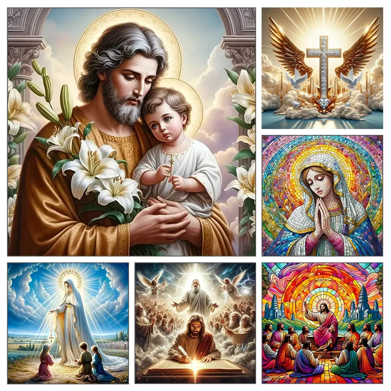 Jezus Religie Diamant Schilder - Embroidery Icon recensie en prijs
