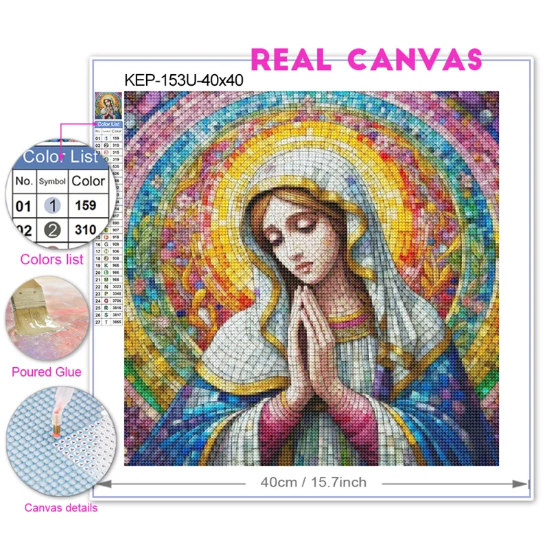 Jezus Religie Diamant Schilder - Embroidery Icon recensie en prijs