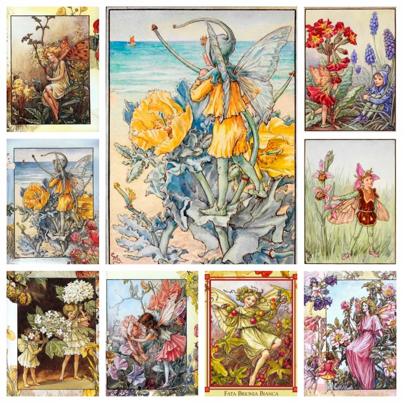 Cicely Mary Barker Kunstwerk B - Embroidery Daisy recensie en prijs