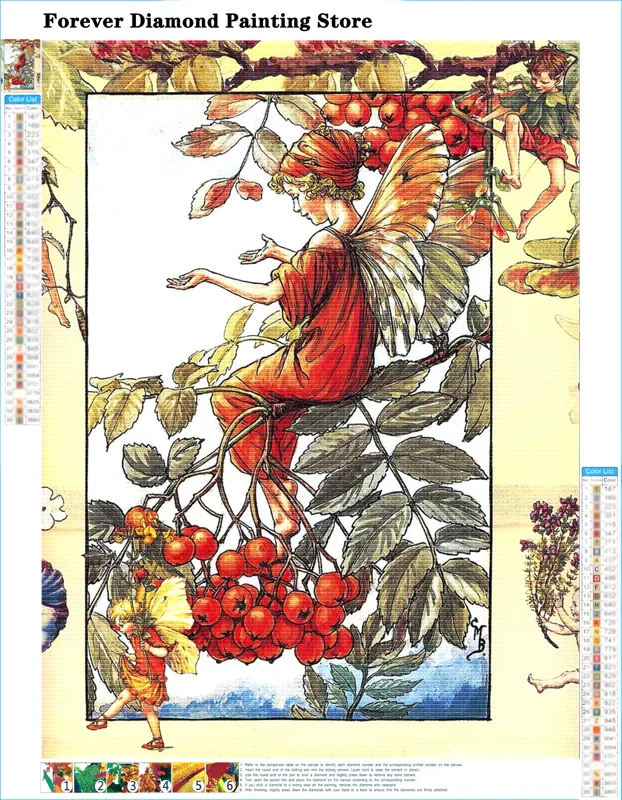 Cicely Mary Barker Kunstwerk B - Embroidery Daisy recensie en prijs