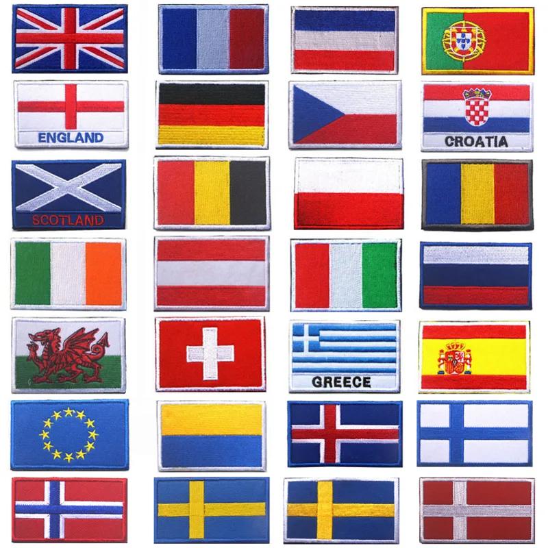 Borduurpatches Italie Eu Griek - Embroidery Uk recensie en prijs