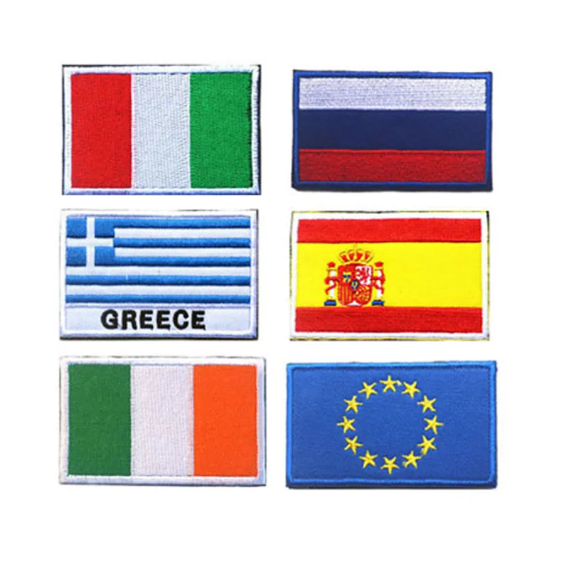 Borduurpatches Italie Eu Griek - Embroidery Uk recensie en prijs