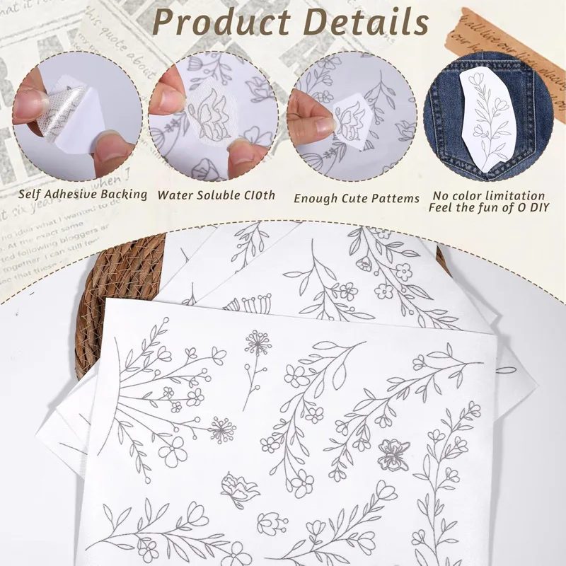 Stick & Stitch Wateroplosbaar  - Embroidery Daisy recensie en prijs