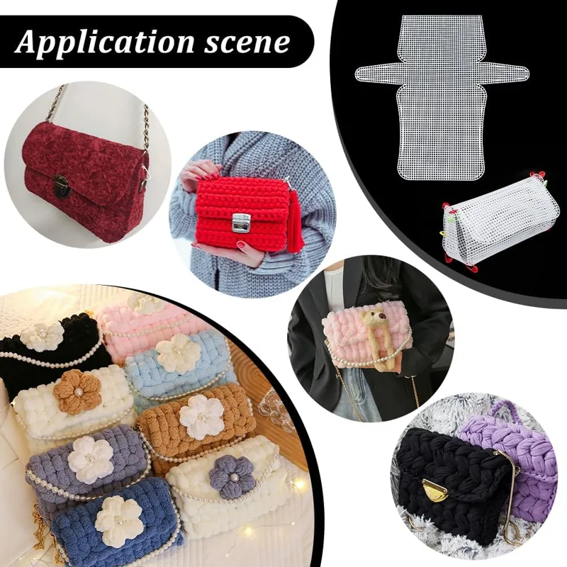 1-4 stuks plastic gaas canvas  - Embroidery Bag recensie en prijs
