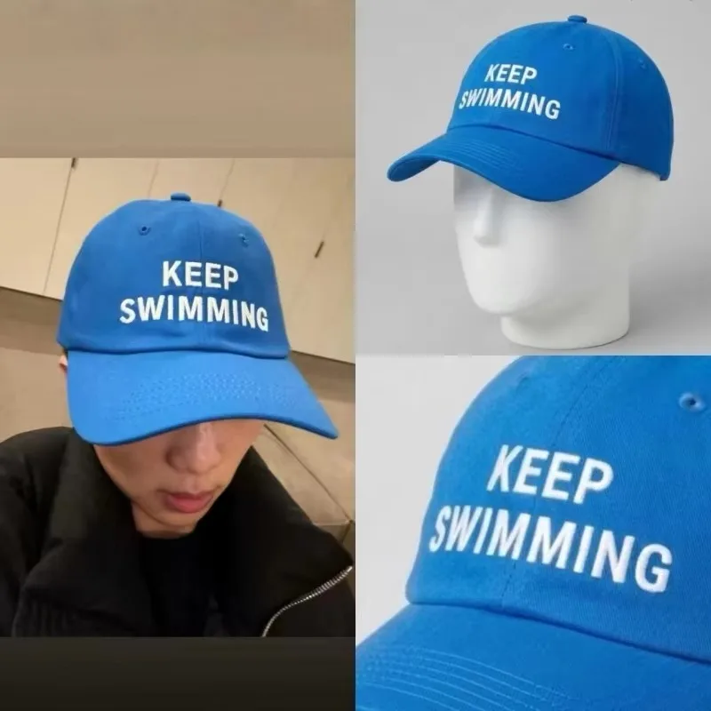 2026 Trendy Keep Swimming Nieu - Embroidery Letter recensie en prijs