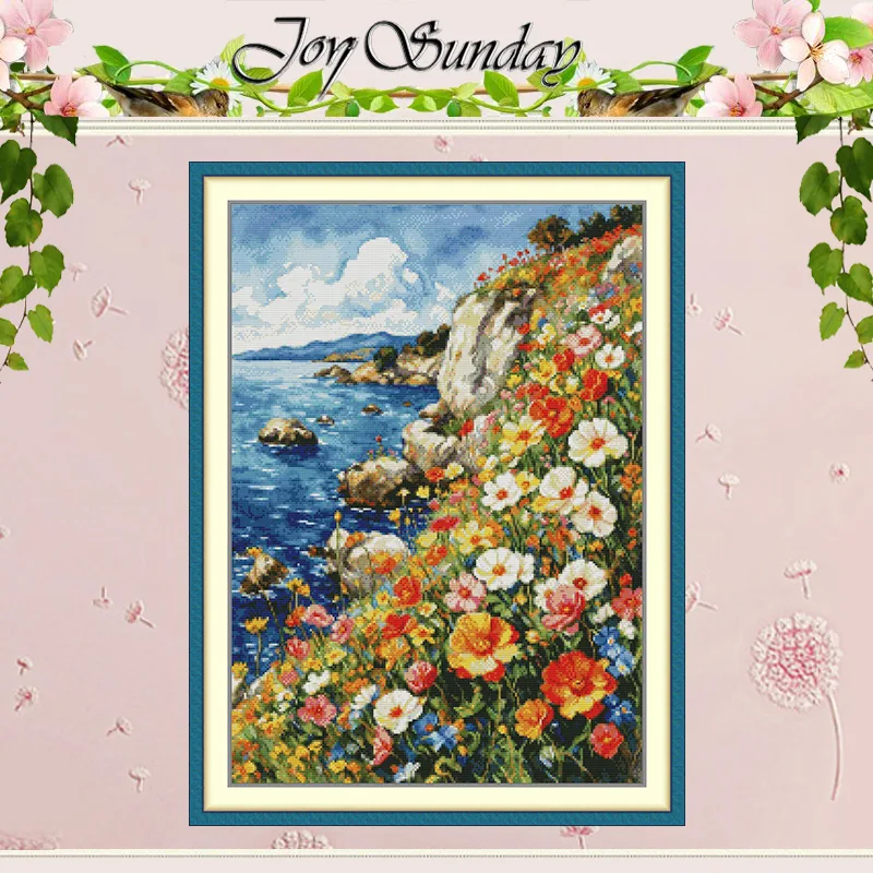Bloemen in volle bloei patrone - Embroidery Tas recensie en prijs