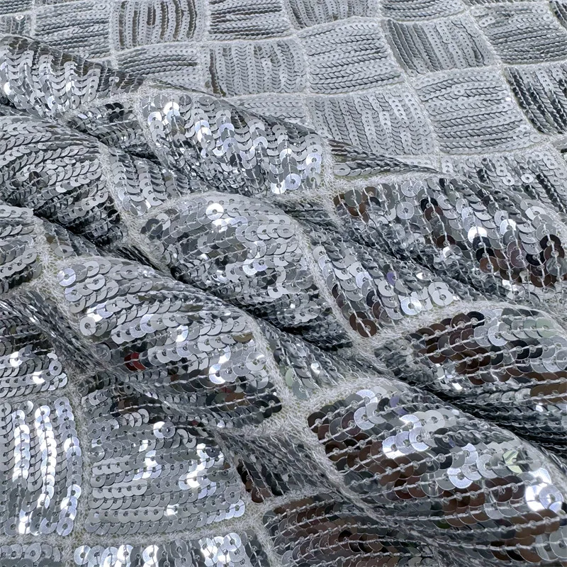 1 yard kant stof diamant paill - Embroidery Wedding recensie en prijs