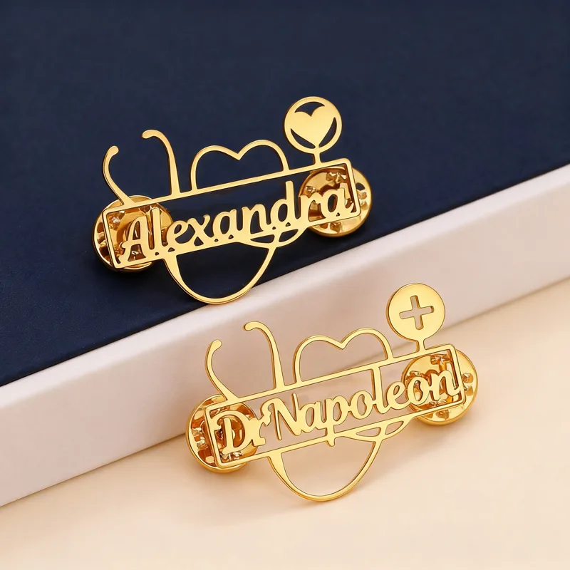 Aangepaste Stethoscoop Broche  - Embroidery Icon recensie en prijs