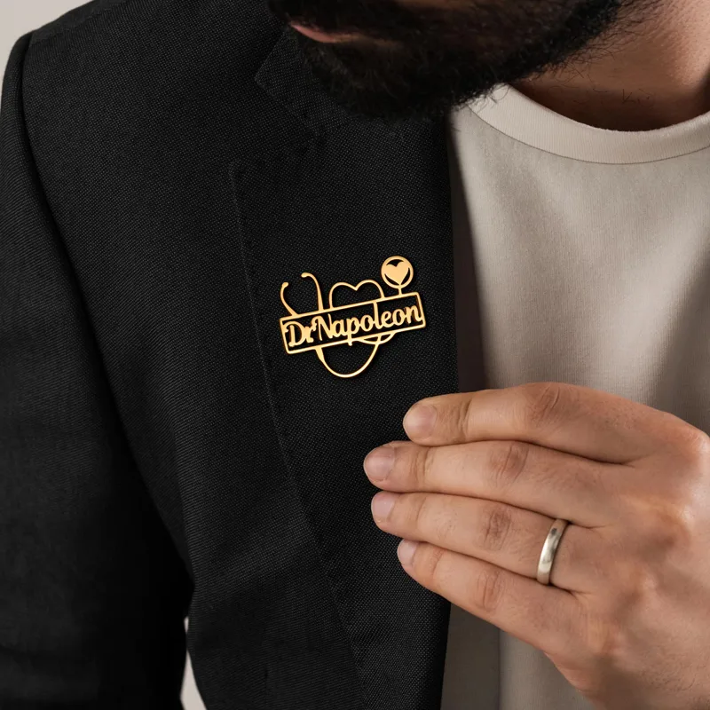 Aangepaste Stethoscoop Broche  - Embroidery Icon recensie en prijs