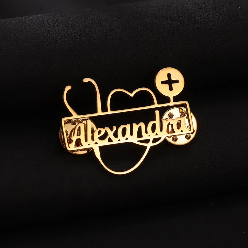 Aangepaste Stethoscoop Broche  - Embroidery Icon recensie en prijs