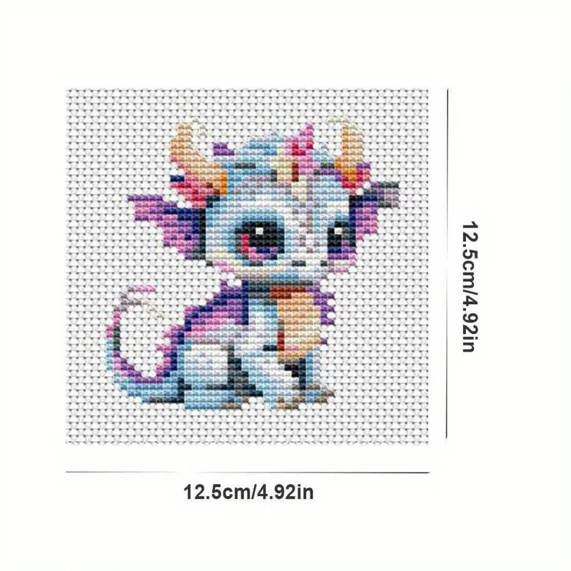12 stuks Dragon Cross Stitch 1 - Embroidery Tas recensie en prijs