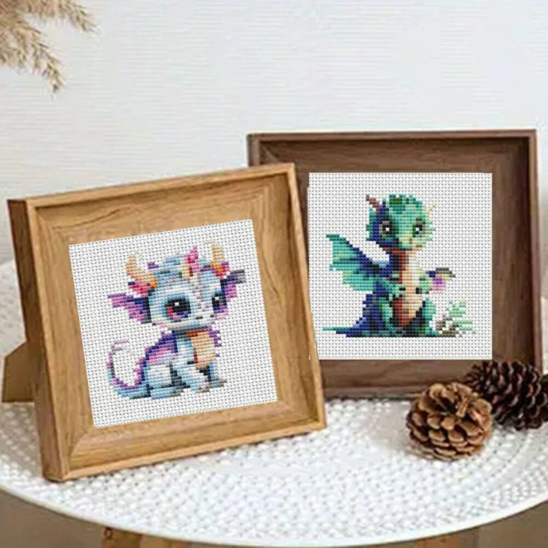 12 stuks Dragon Cross Stitch 1 - Embroidery Tas recensie en prijs