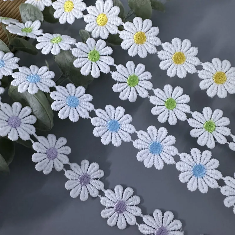 Daisy Lace Zonnebloem Trouwjur - Embroidery Daisy Flower recensie en prijs