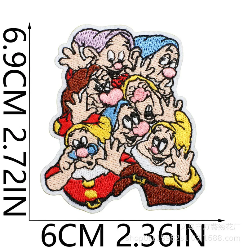 15 stks Sneeuw Prinses Borduur - Embroidery Patch recensie en prijs