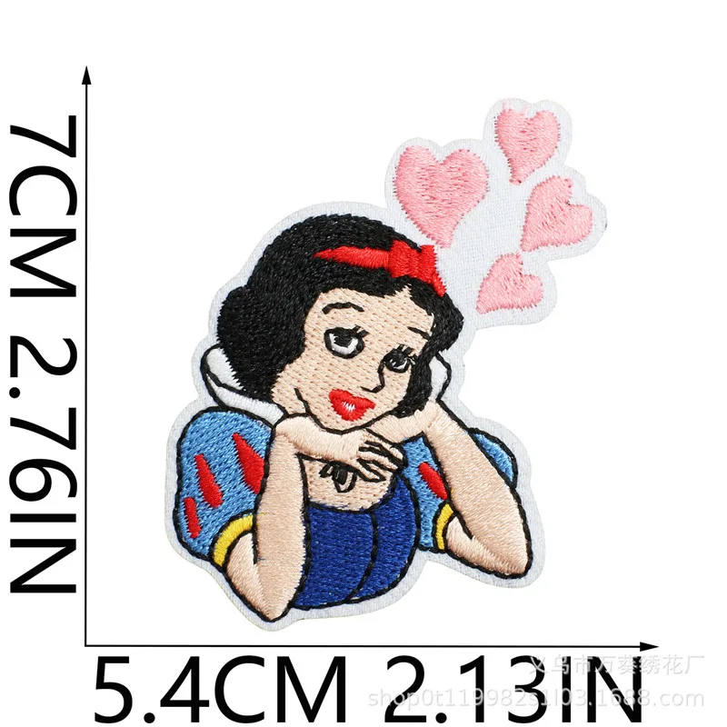 15 stks Sneeuw Prinses Borduur - Embroidery Patch recensie en prijs