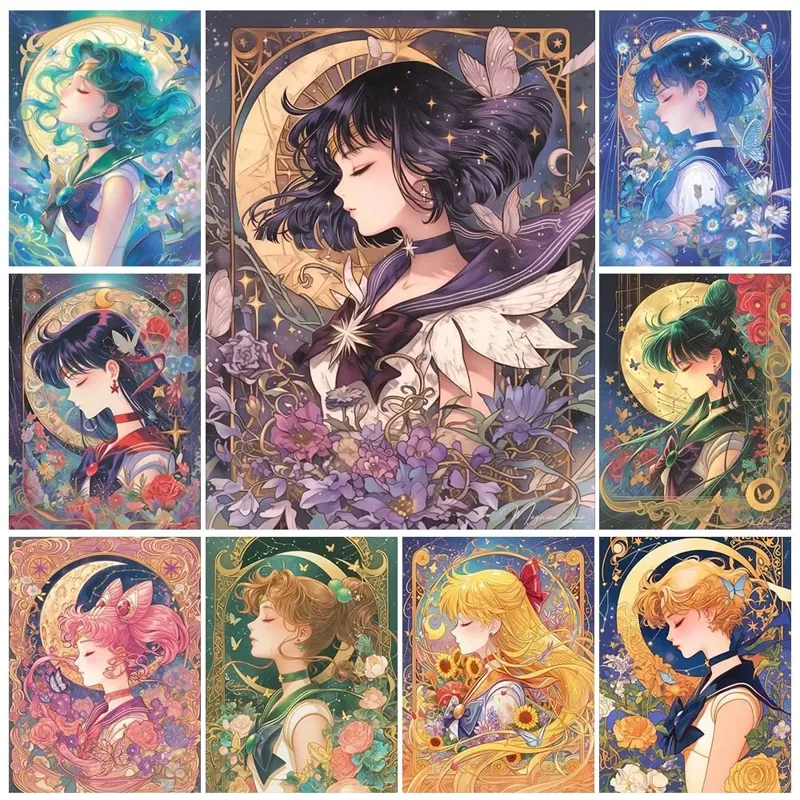 Cartoon Anime Diamant Schilder - Embroidery Gift Ideas recensie en prijs