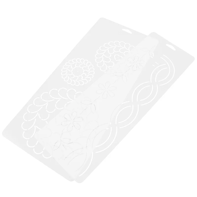 2-delige quiltsjabloonset Tran - Embroidery Stitches recensie en prijs