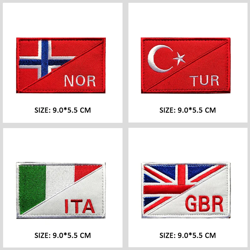 Nationale Vlag Duitsland Roman - Embroidery Uk recensie en prijs
