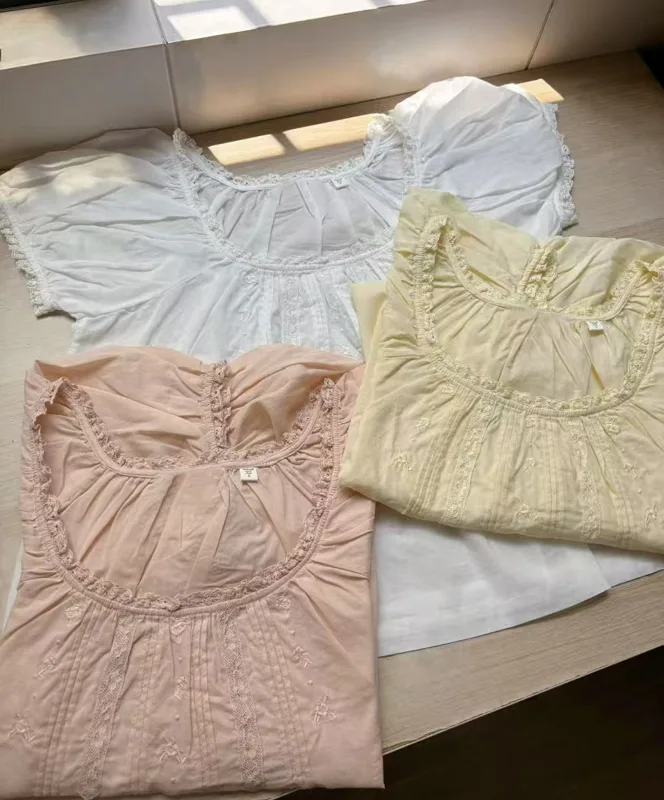 Damesblouse met kantborduursel - Embroidery Patch recensie en prijs