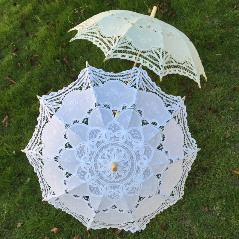 Nieuwe Vintage Kant Paraplu Ha - Embroidery Wedding recensie en prijs