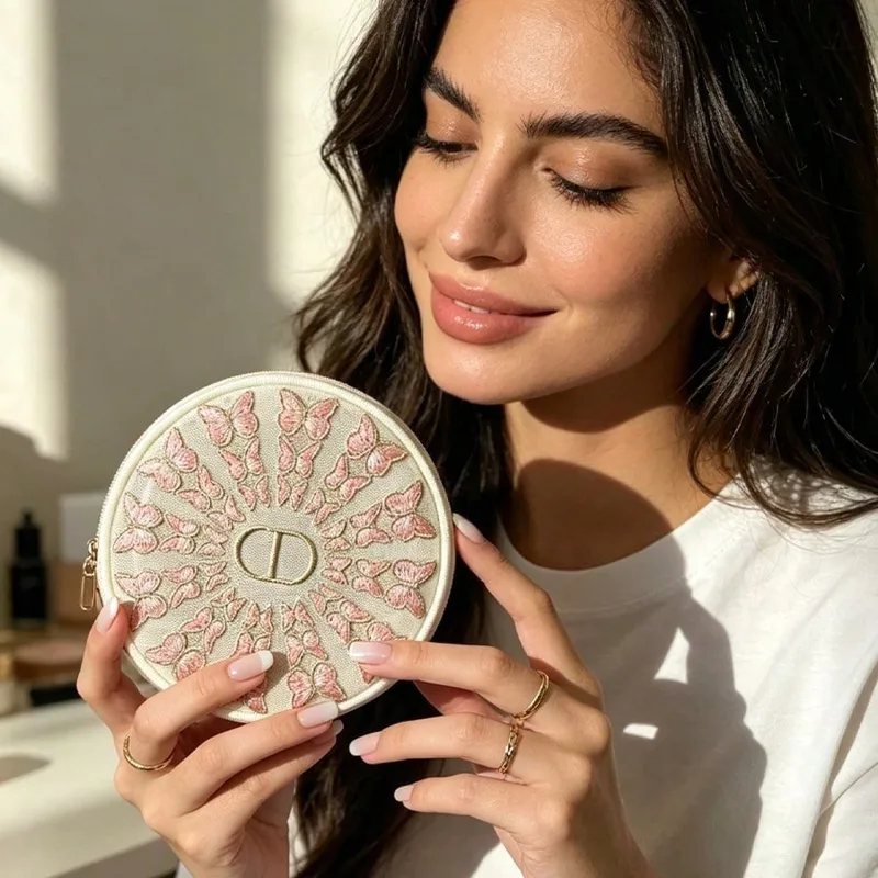 Dior-tas Ronde make-uptas van  - Embroidery Bag recensie en prijs