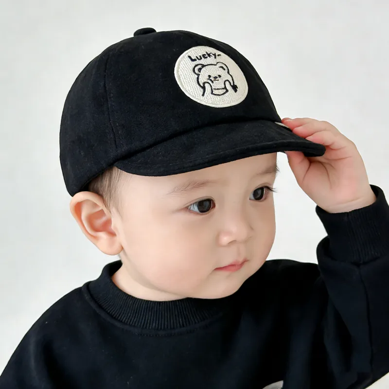 Effen kleur baby-honkbalhoed c - Embroidery Letter recensie en prijs