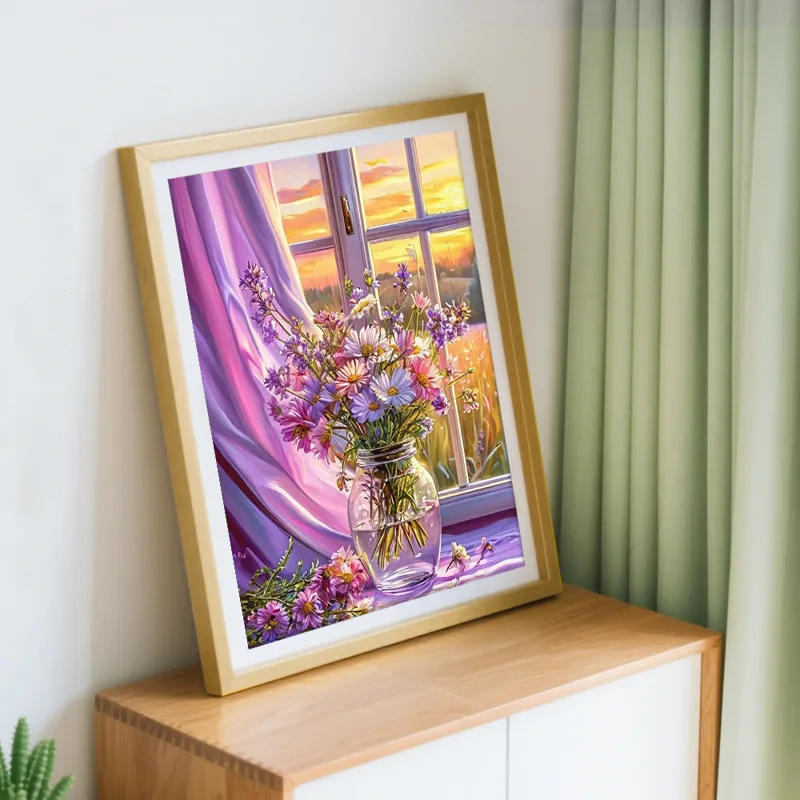 Bloem 11CT Cross Stitch Kit Bo - Embroidery Tas recensie en prijs