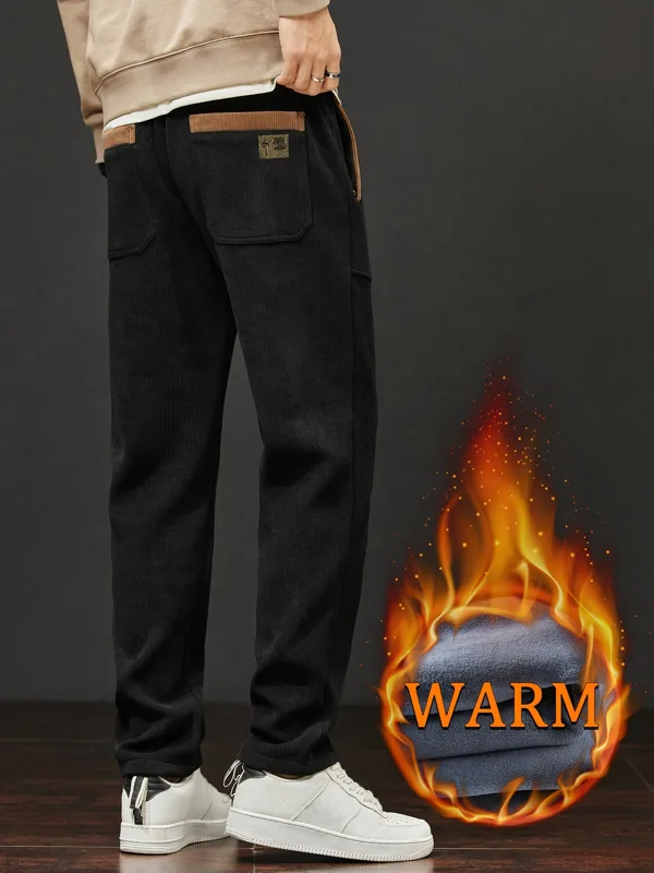 Winterverdikte fleece herenbro - Embroidery Icon recensie en prijs
