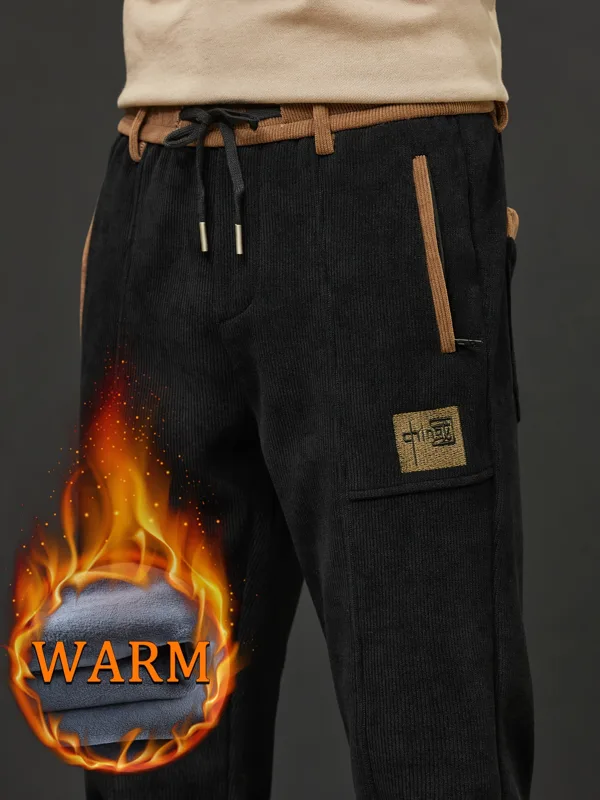 Winterverdikte fleece herenbro - Embroidery Icon recensie en prijs