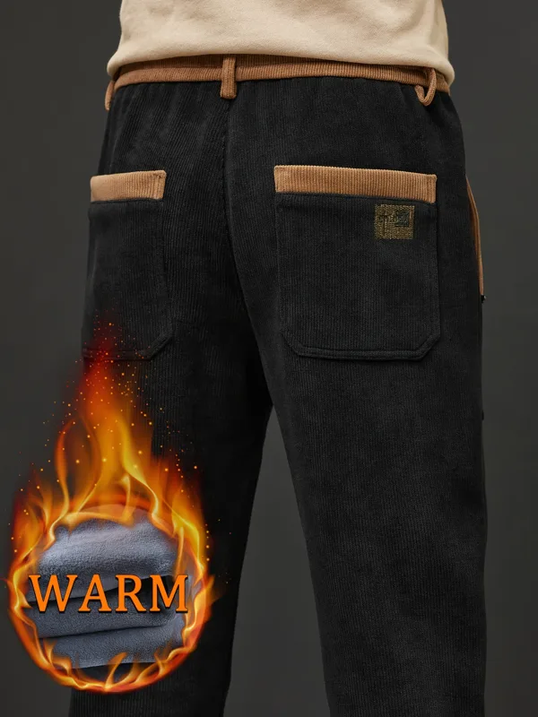 Winterverdikte fleece herenbro - Embroidery Icon recensie en prijs