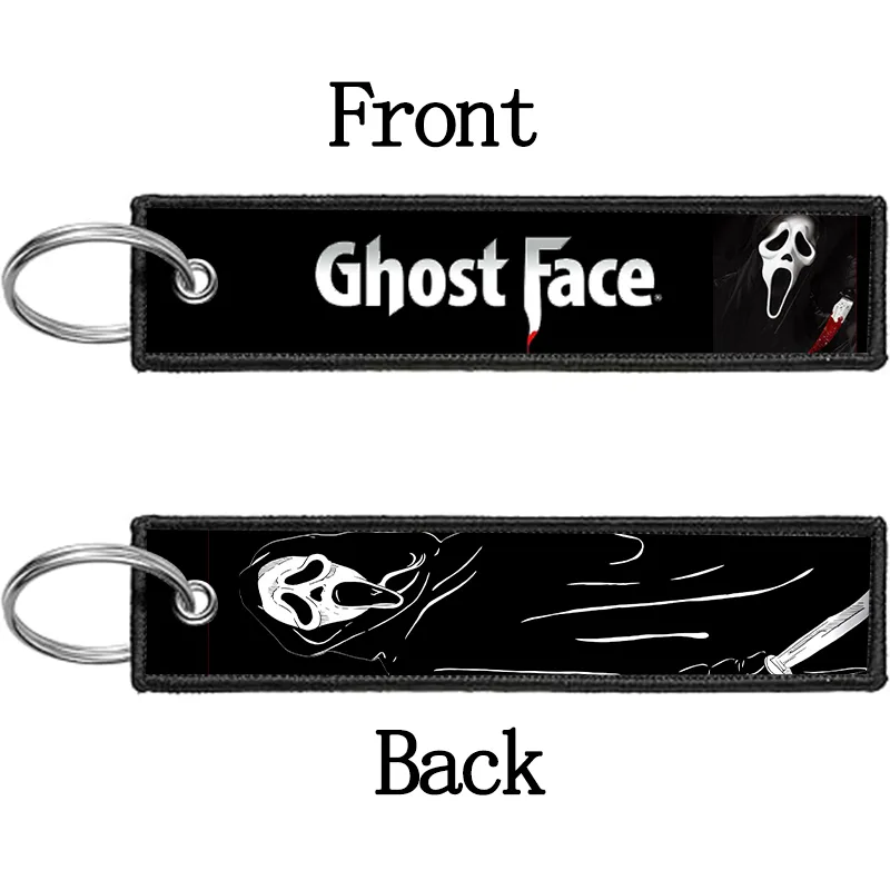 GHOST FACE sleutelhanger voor  - Embroidery Gift Ideas recensie en prijs
