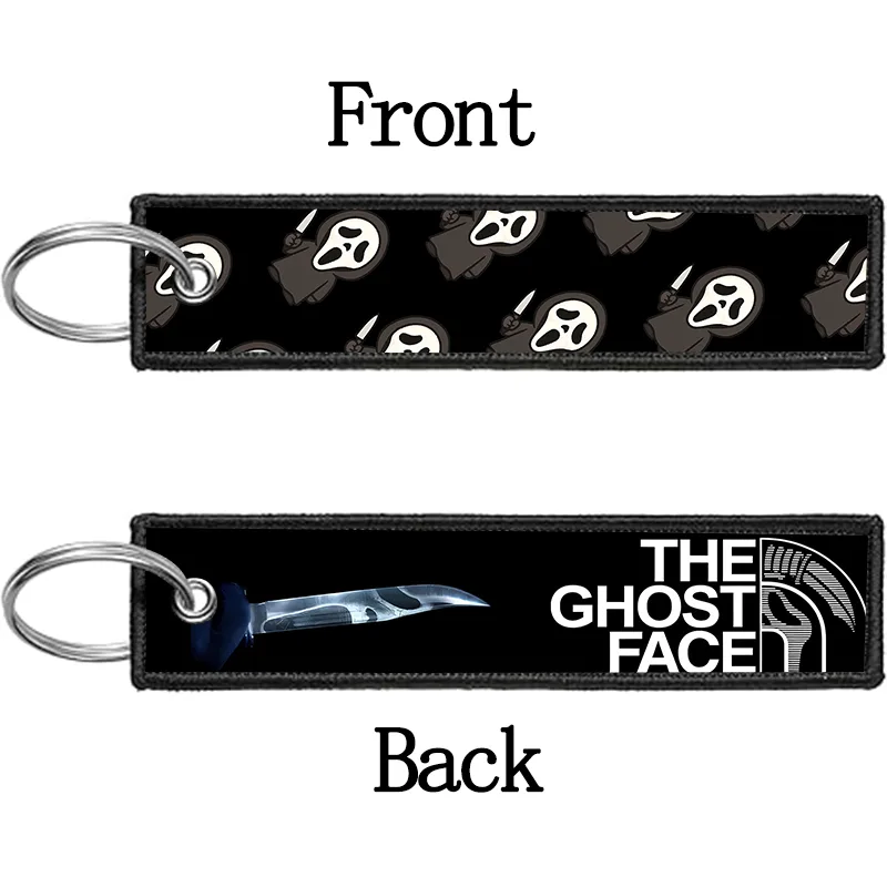 GHOST FACE sleutelhanger voor  - Embroidery Gift Ideas recensie en prijs