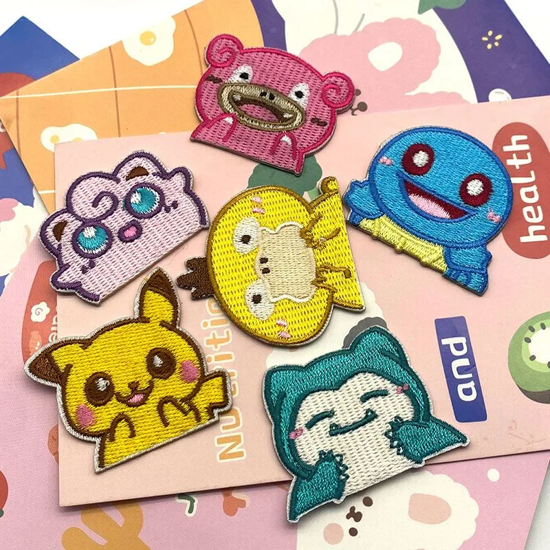 Pokémon Anime zelfklevende bor - Embroidery Patch recensie en prijs