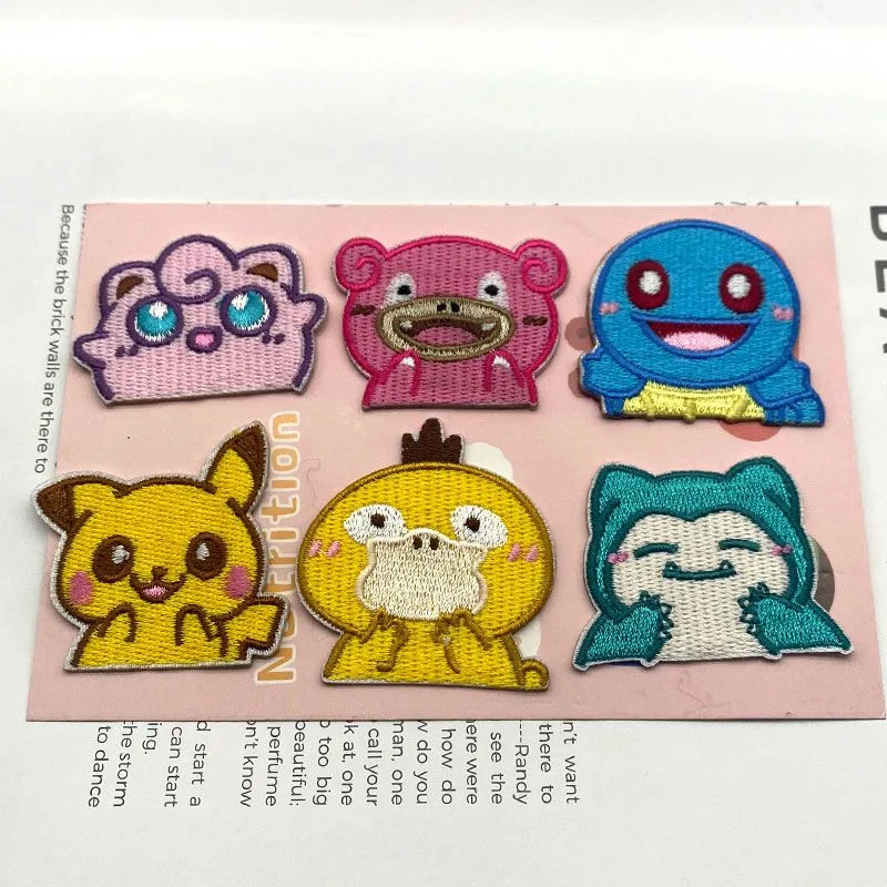 Pokémon Anime zelfklevende bor - Embroidery Patch recensie en prijs