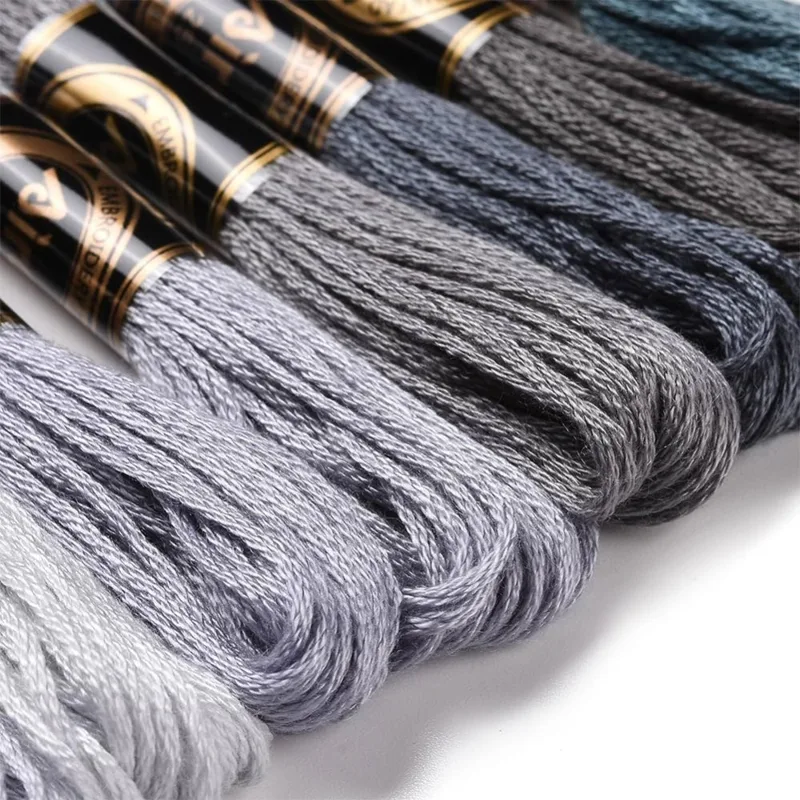 8 Strengen 70 Yards Grijs Vrie - Embroidery Stitches recensie en prijs